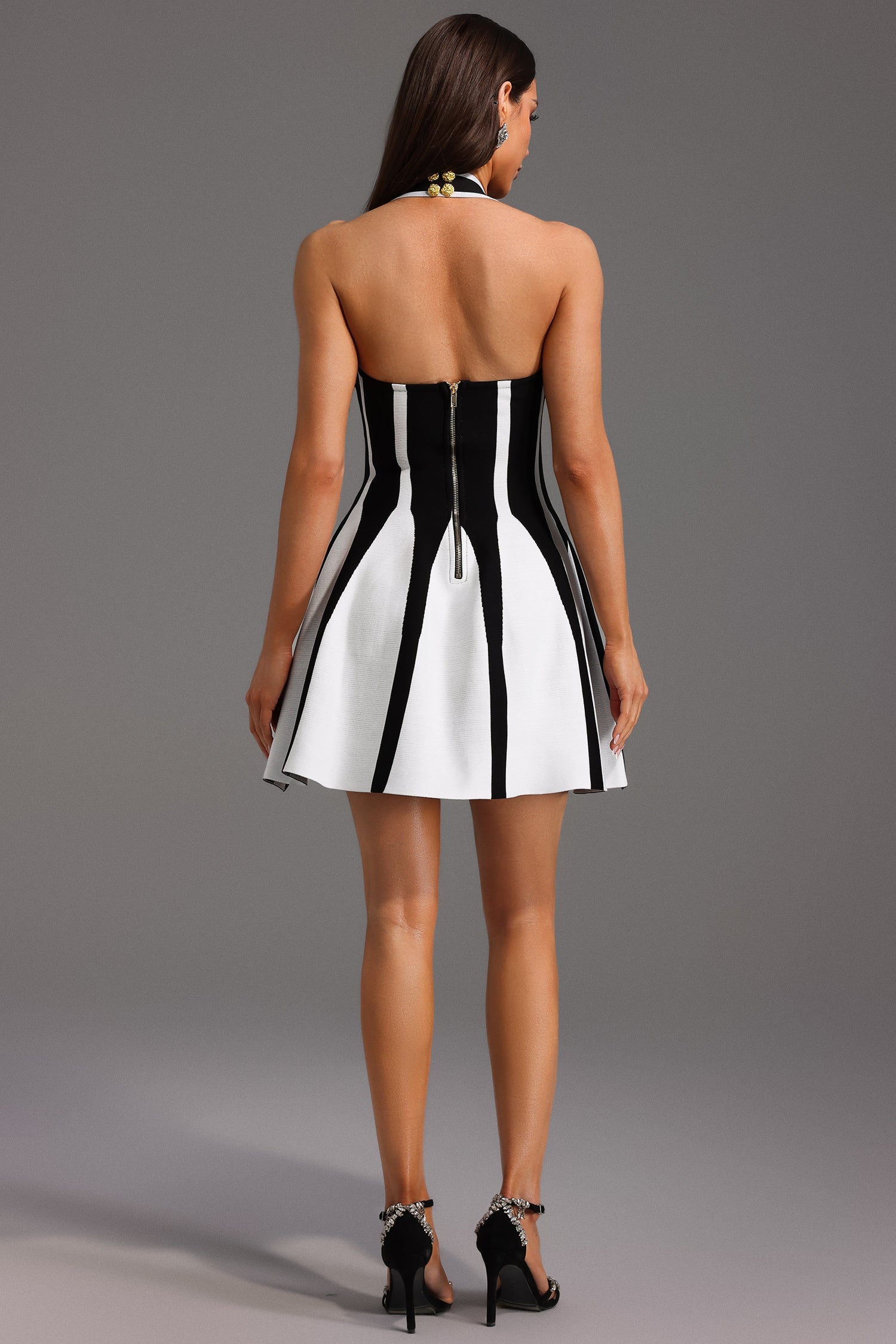 Halter Bandage Mini Dress