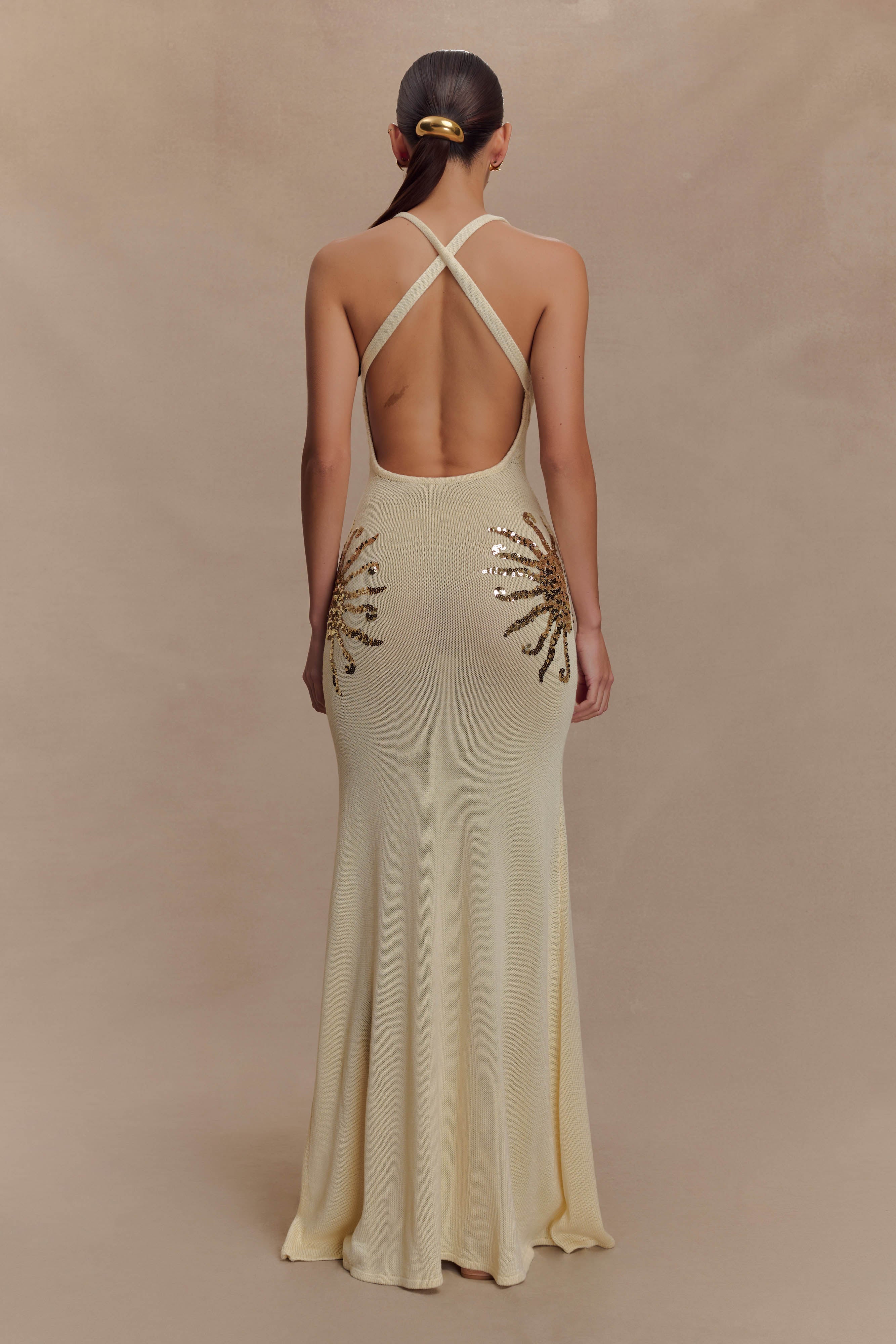 Madison Sequin Maxi Dress