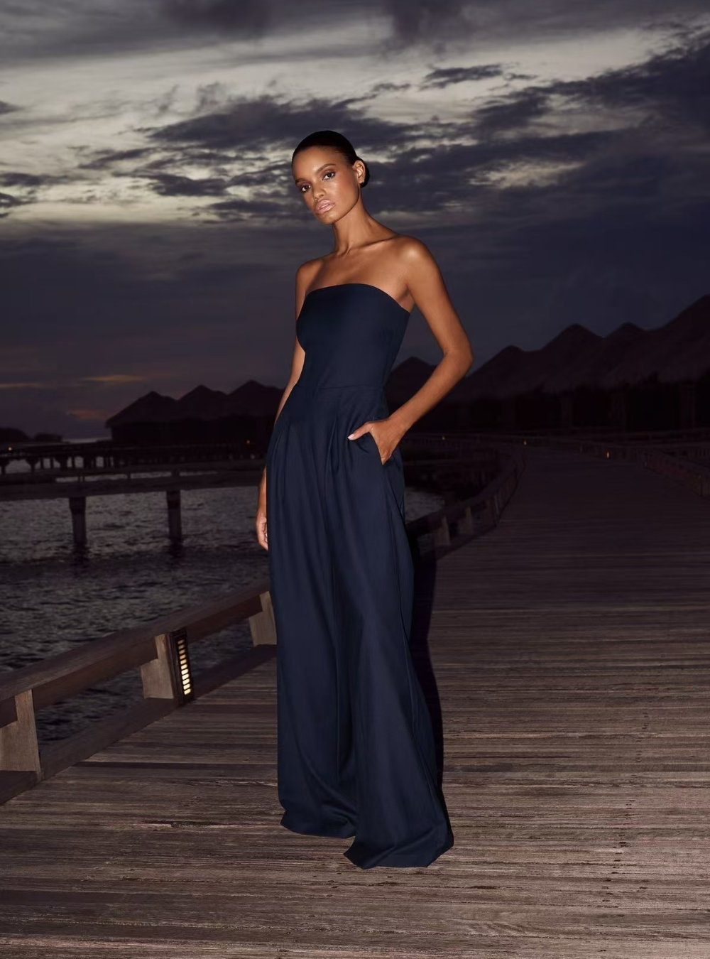 Evo Strapless Jumpsuit