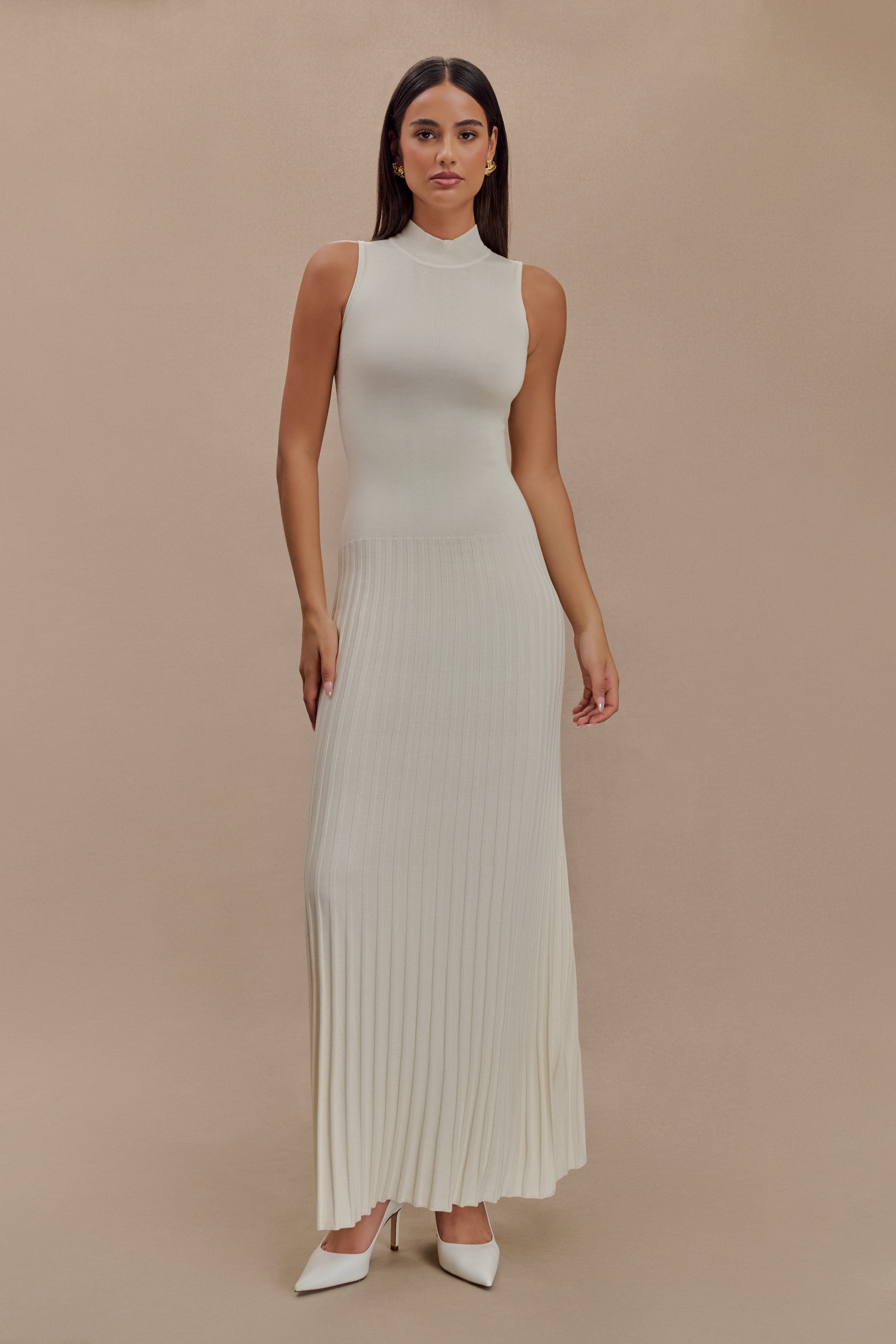 Victoria High Neck Dress
