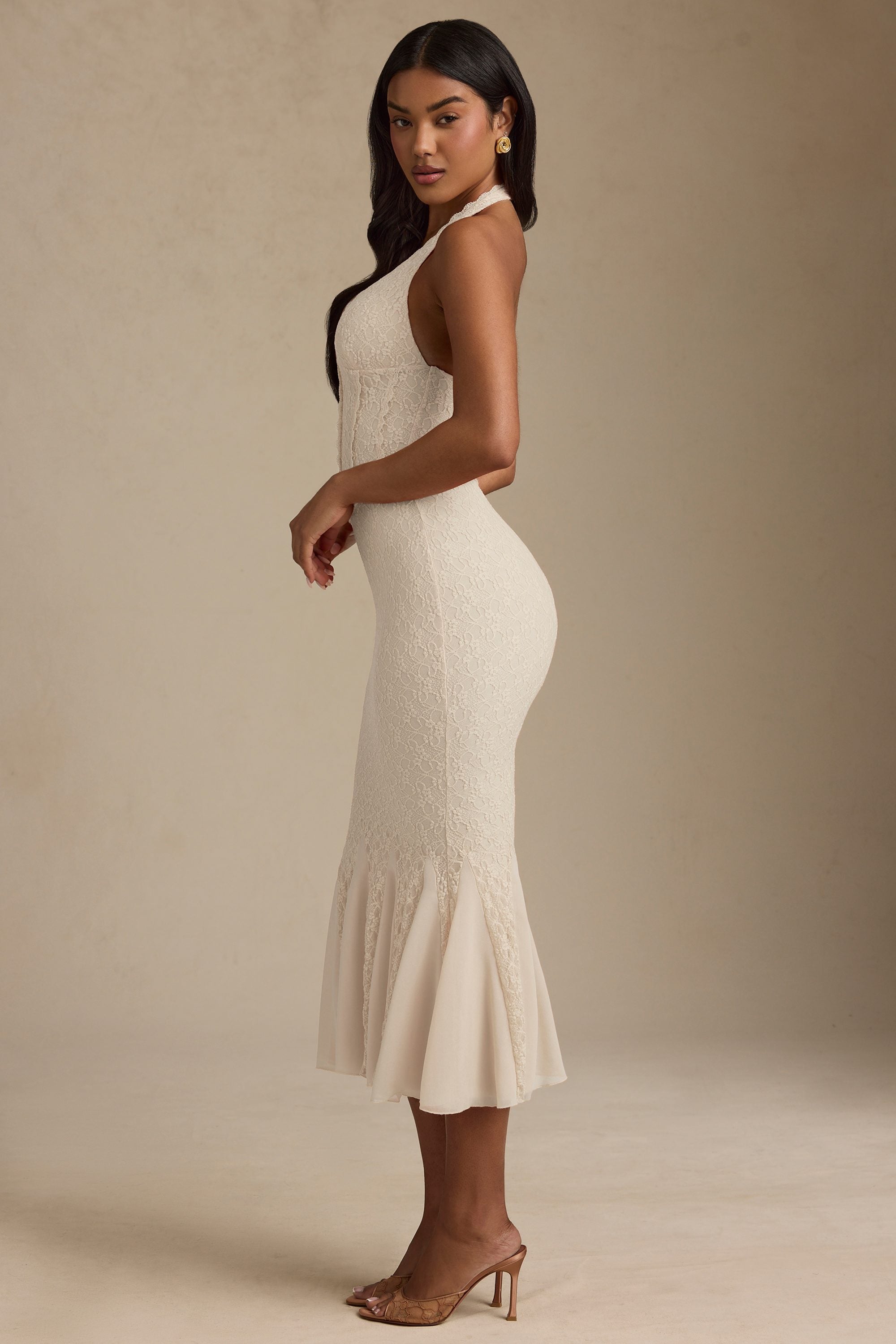 Celeste Halterneck Dress