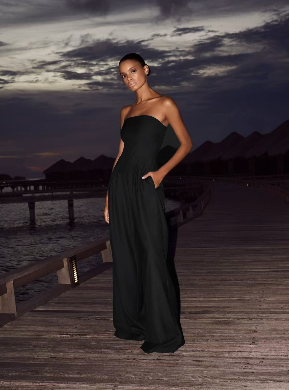 Evo Strapless Jumpsuit