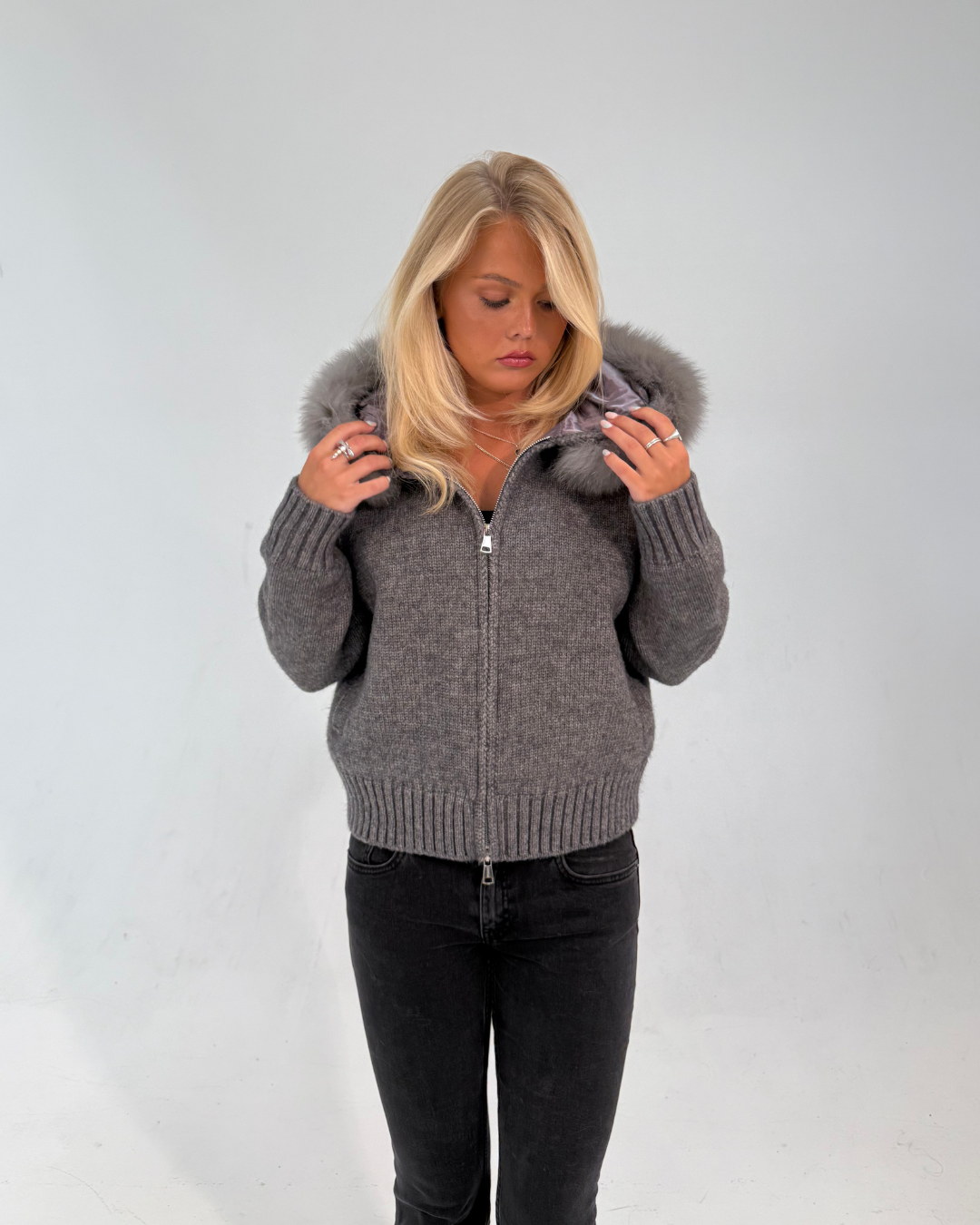Chic Faux Fur Jacket