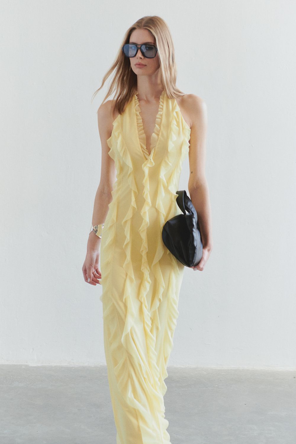 Camden Yellow Maxi Dress