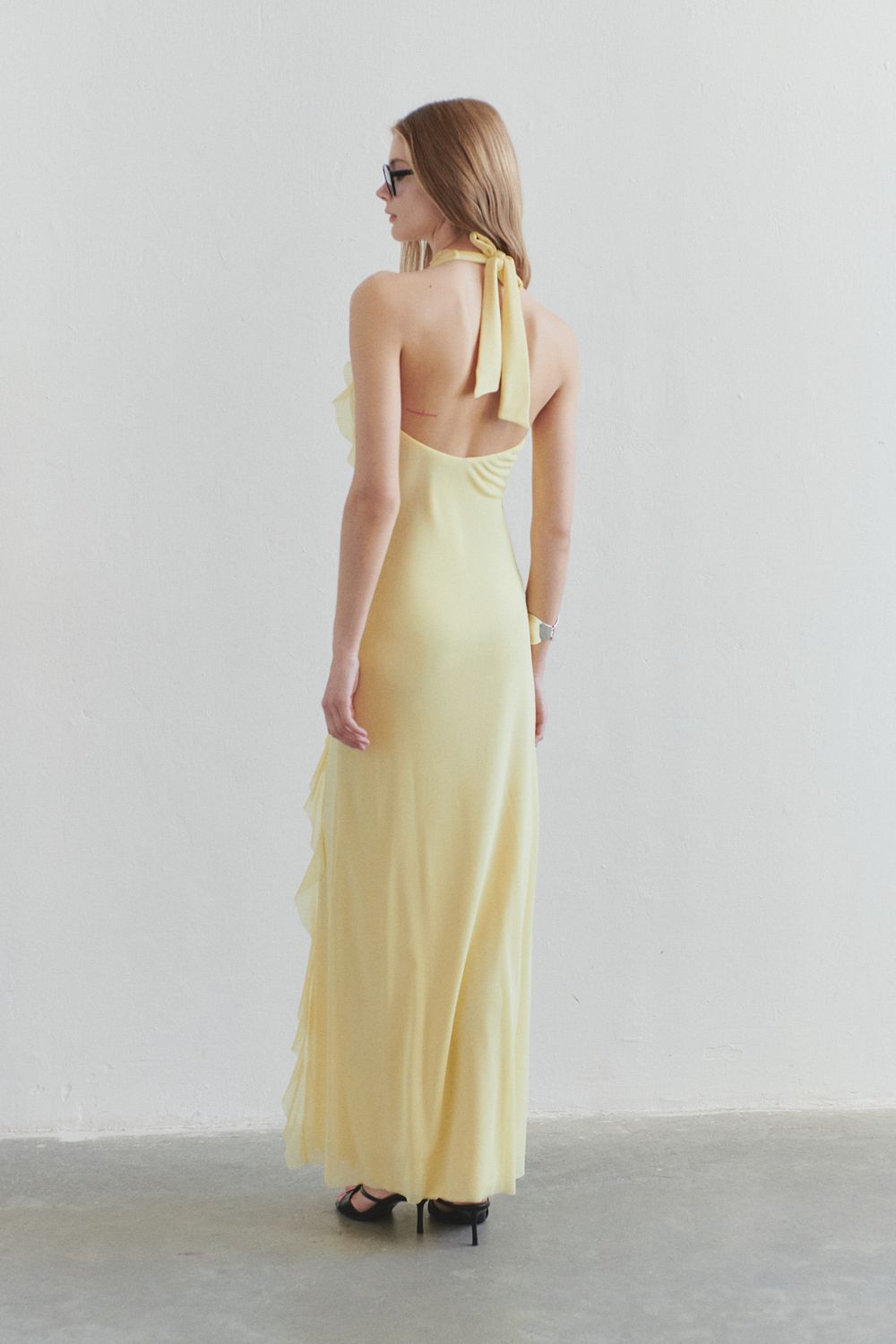 Camden Yellow Maxi Dress