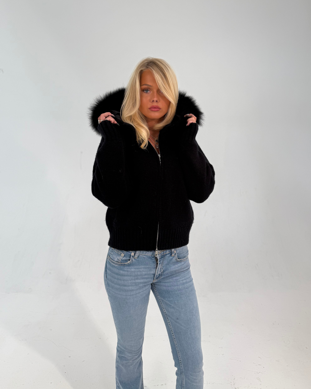 Chic Faux Fur Jacket