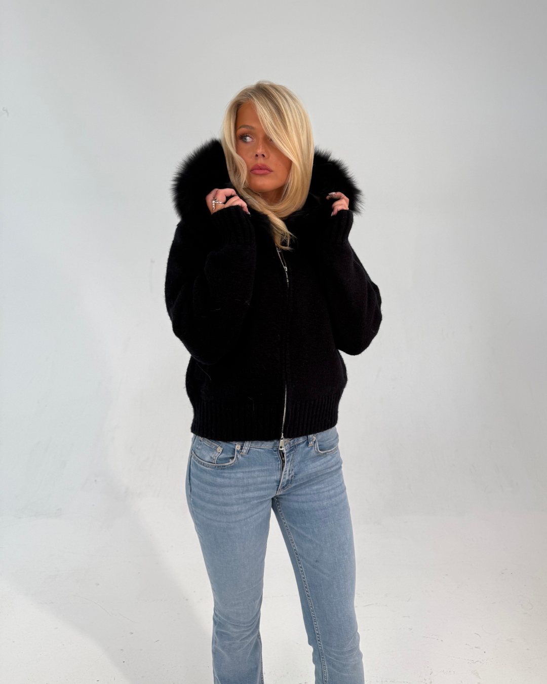 Chic Faux Fur Jacket