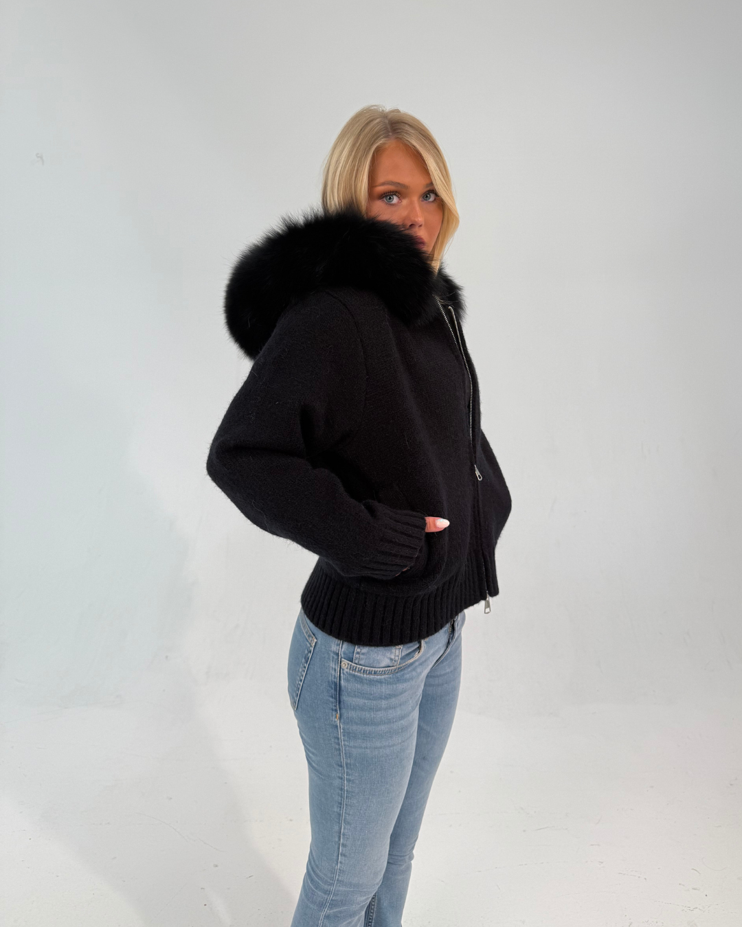 Chic Faux Fur Jacket