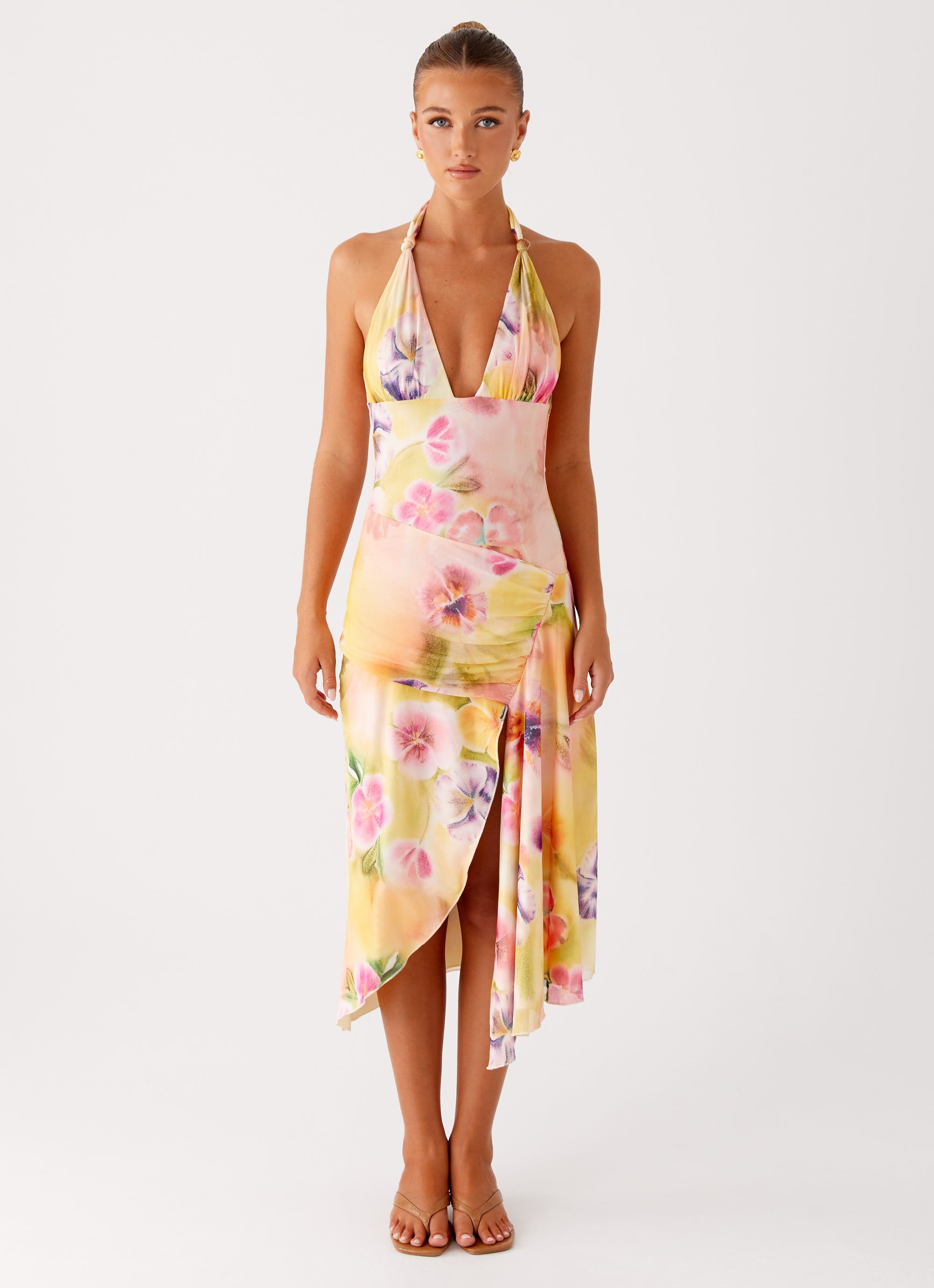 Brielle Floral Midi Dress