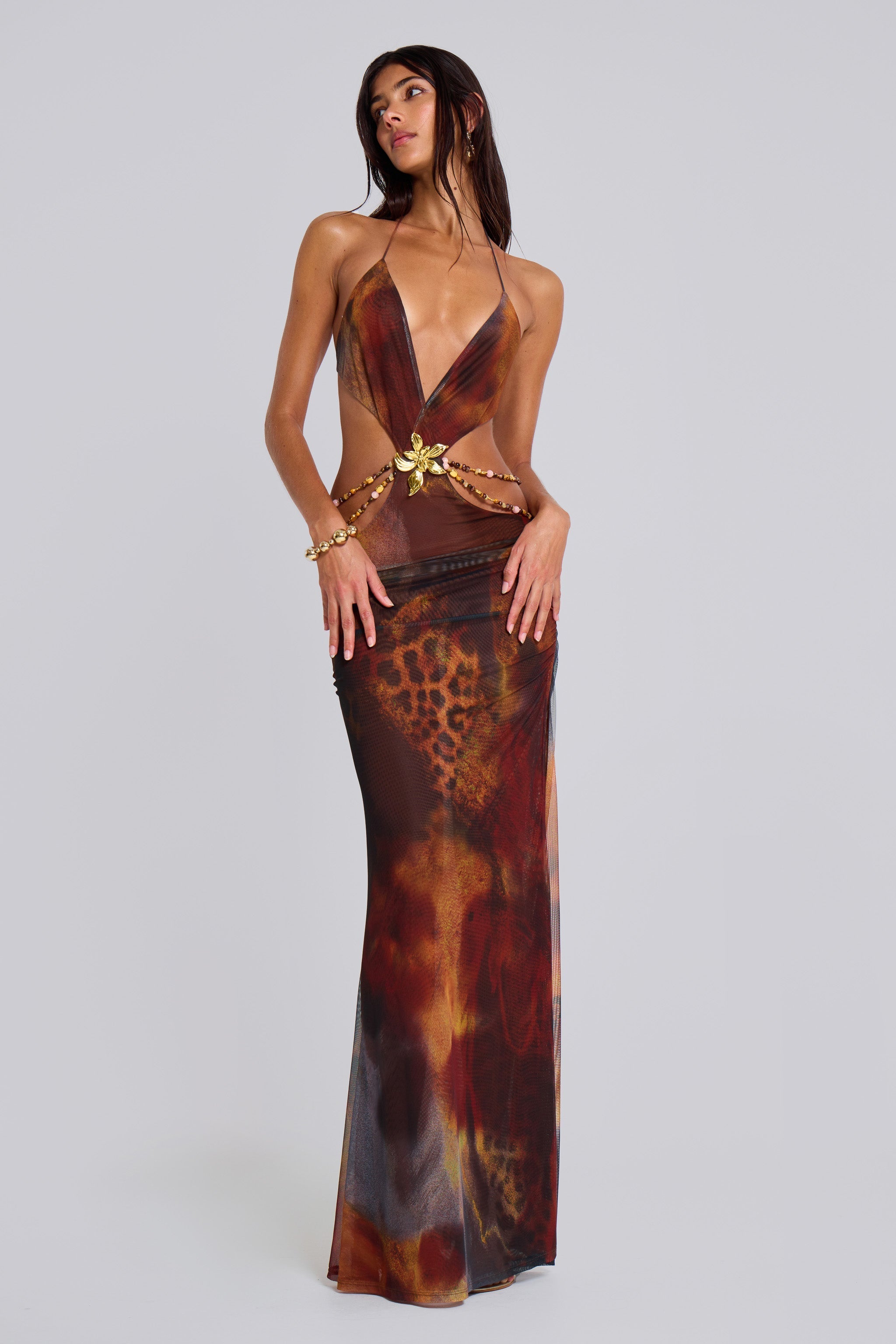 Riviera Nights Maxi Dress