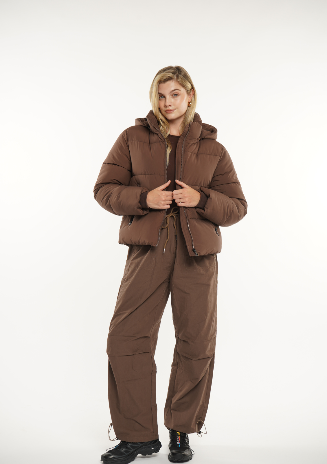 Olivia Hood Puffer Jacket