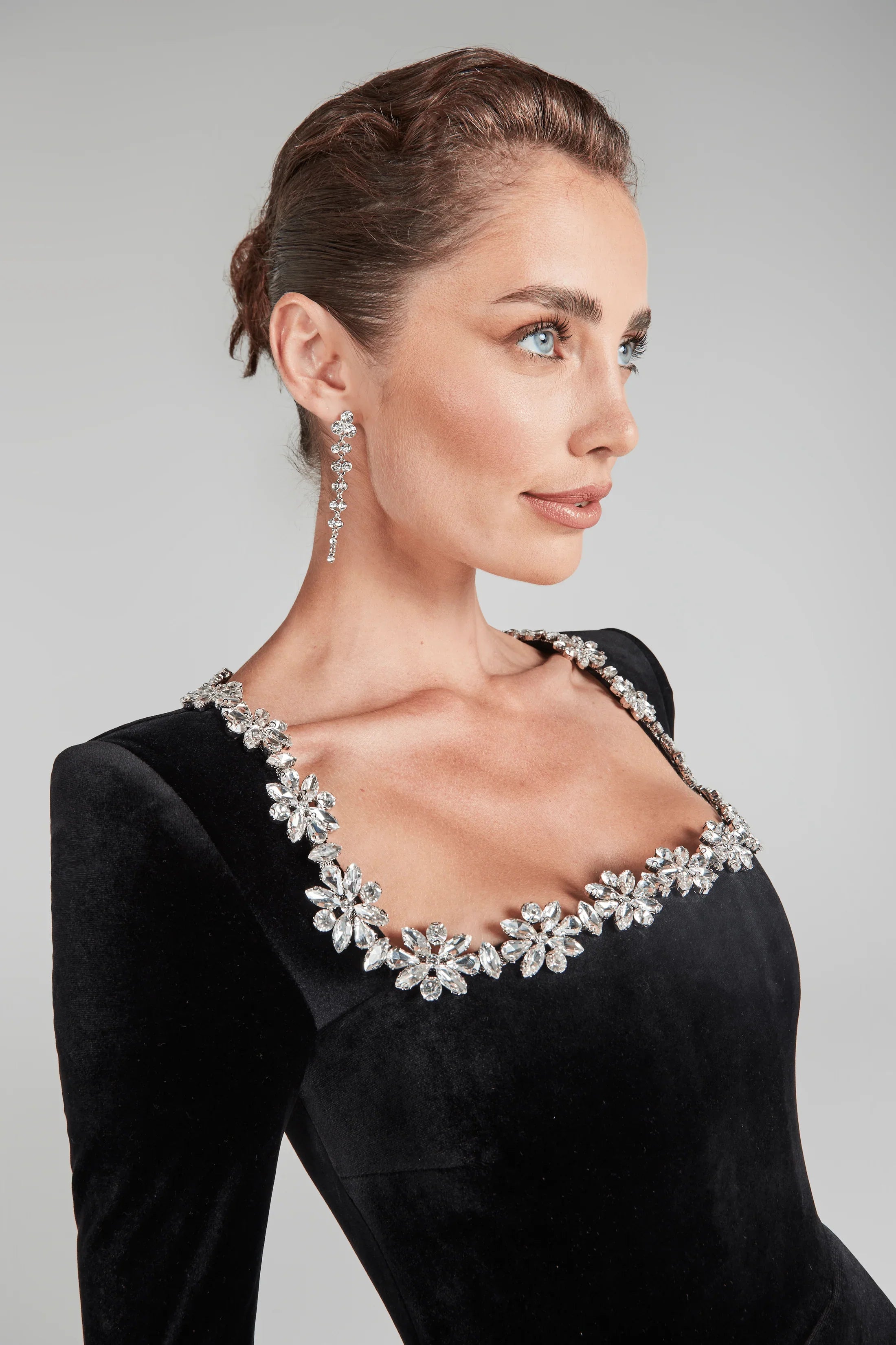 Charlotte Velvet Dress