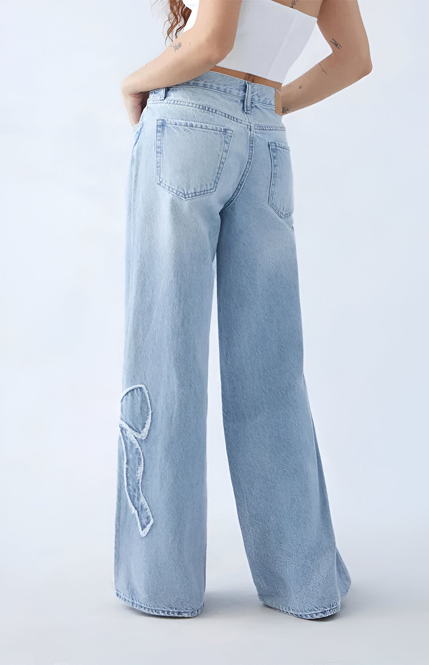 Manolo Bow Jeans