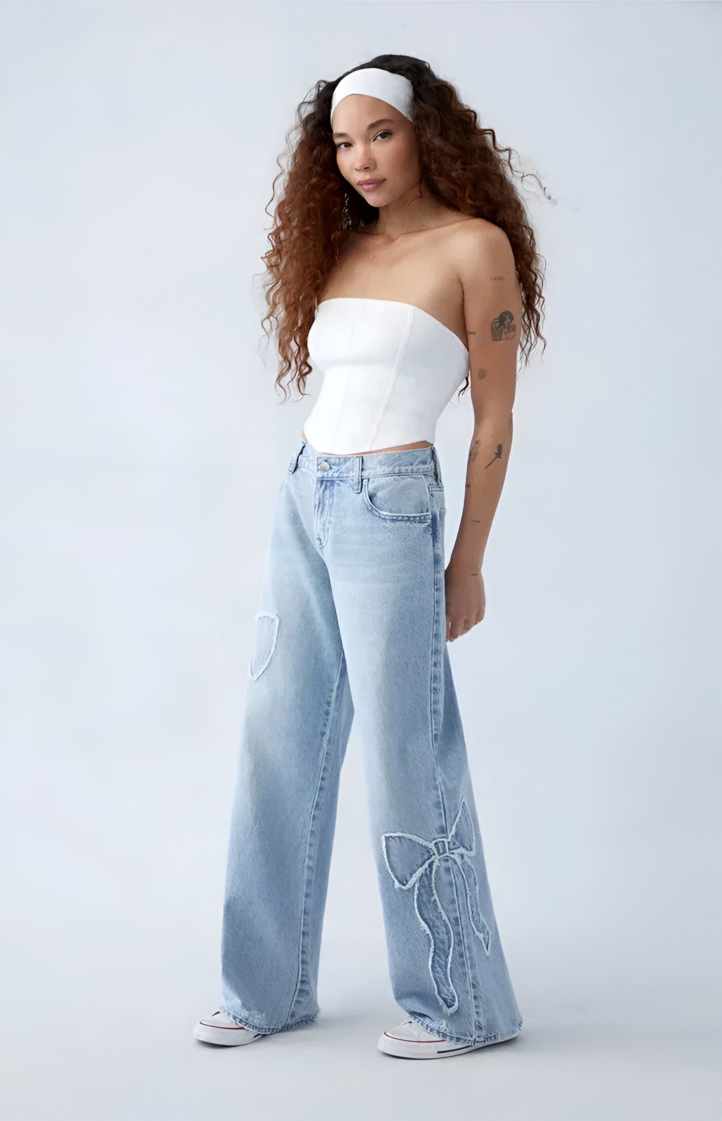 Manolo Bow Jeans