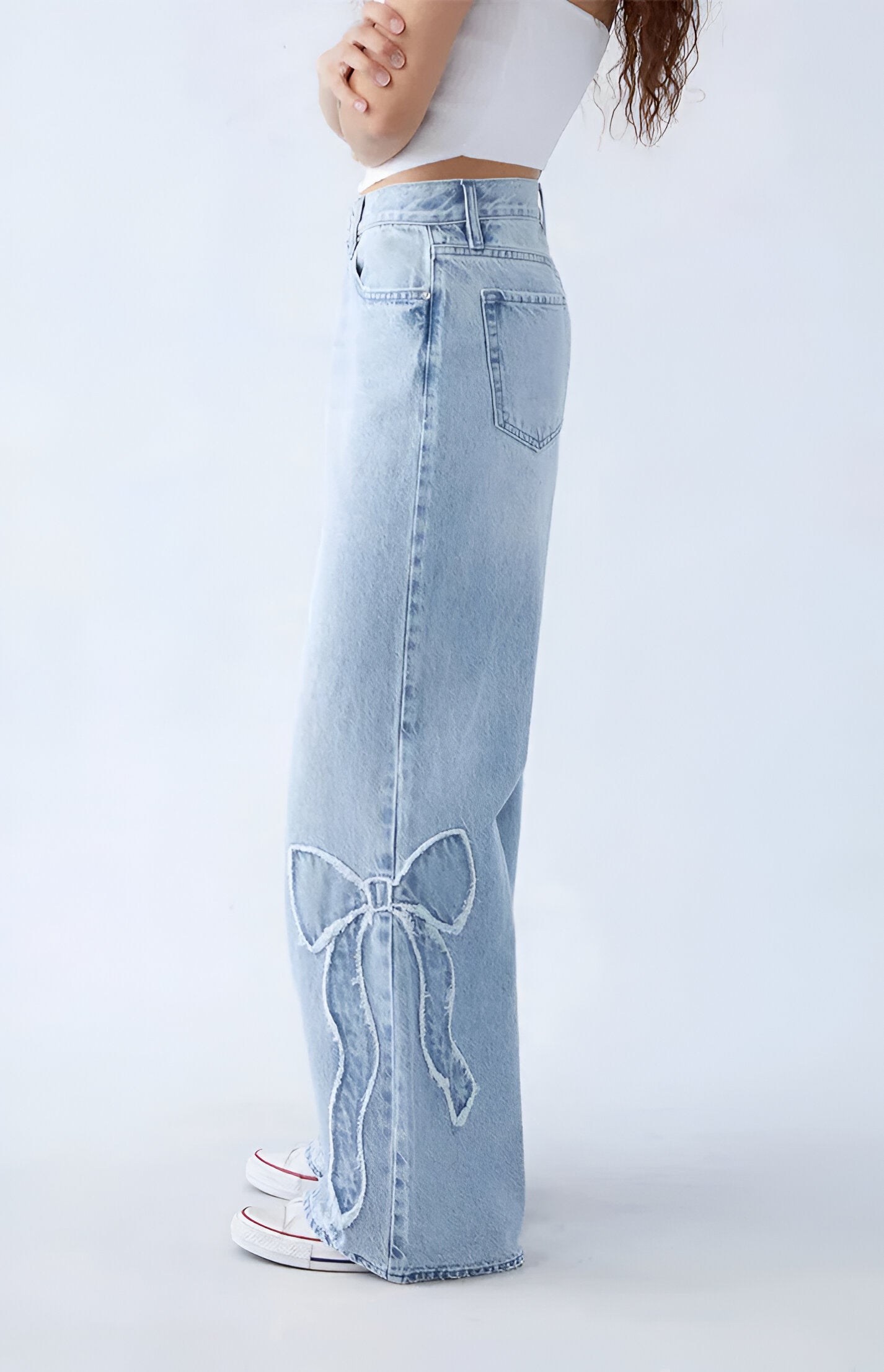Manolo Bow Jeans
