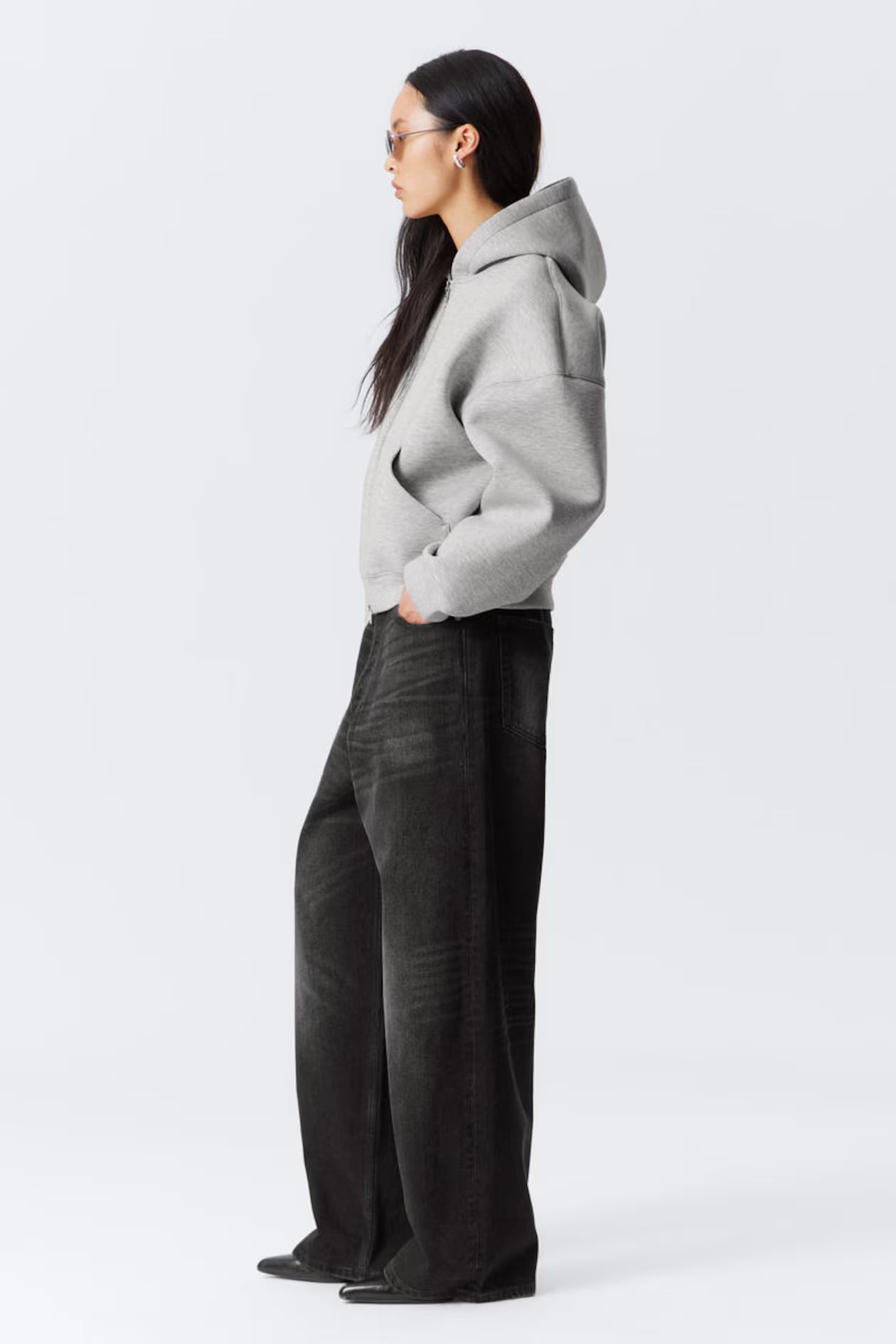 Cozy Oversized Zip Hoodie