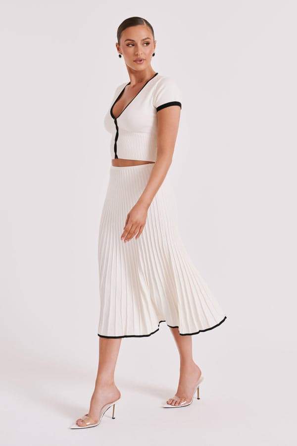 The Pleated Two-Piece Set