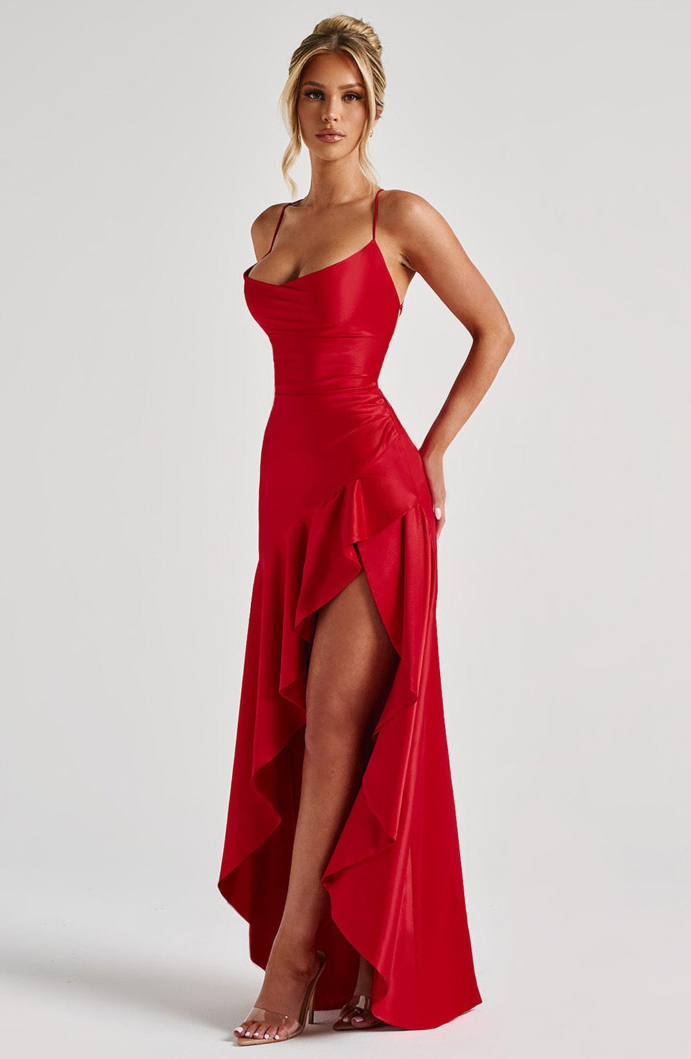 Rosemoor Maxi Dress – Red
