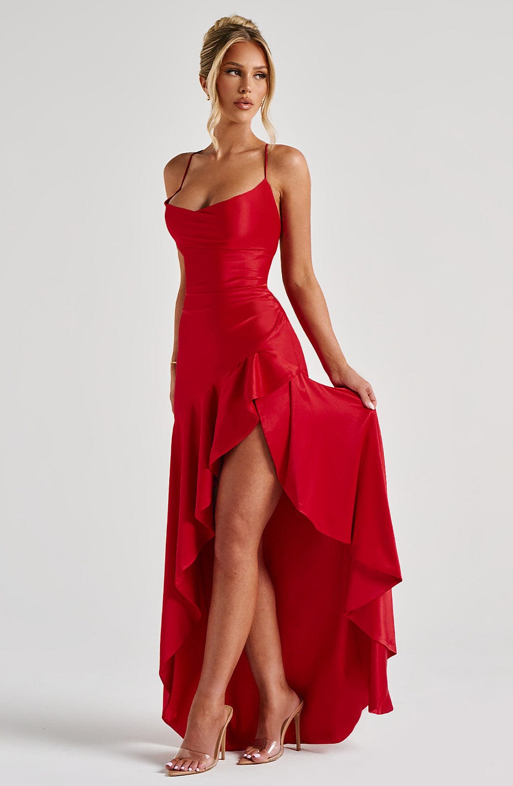 Rosemoor Maxi Dress – Red
